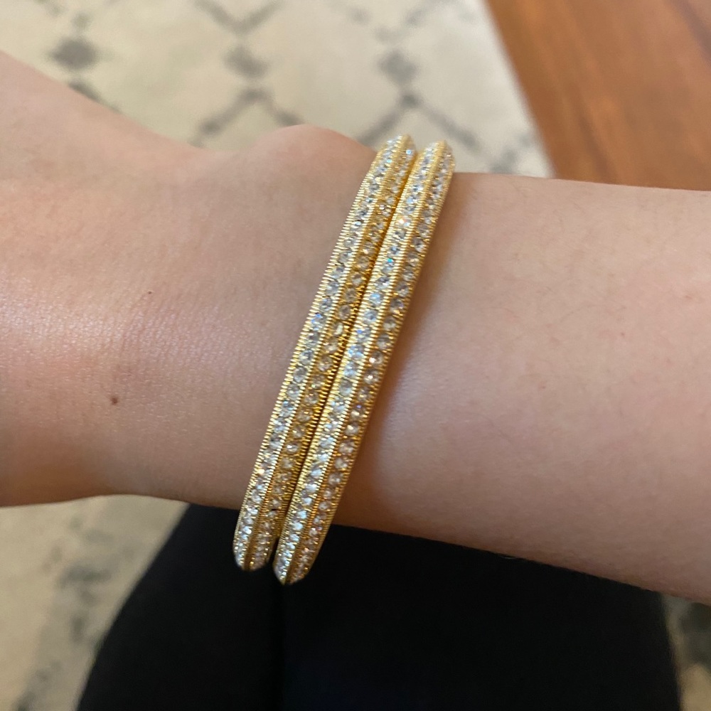 Gold bangles